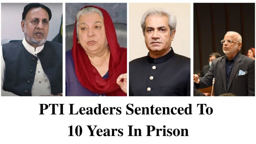 ATC Acquits Shah Mahmood Qureshi, Sentences PTI Leaders to Decade in Jail