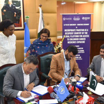 Pakistan Signs WHO Agreement: Free Cancer Drugs To 8000 Kids Annually