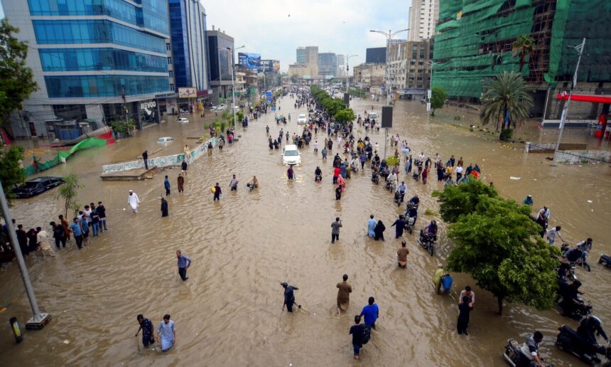 Monsoon Crisis in Karachi: Casualties and Flood Impact