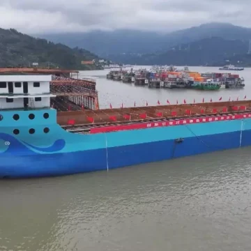 . Lithium-Powered River Giant: China Leads the Way in Electric Maritime Innovation