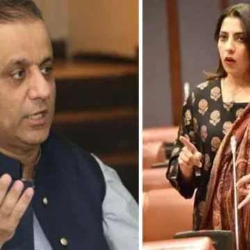 Heated Exchange Between Federal Minister Aleem Khan and Senator Palwasha Khan in Senate Committee Meeting