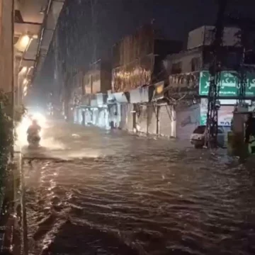 Twin Cities Battered by Heavy Rain as Nullah Lai Swells to Dangerous Levels